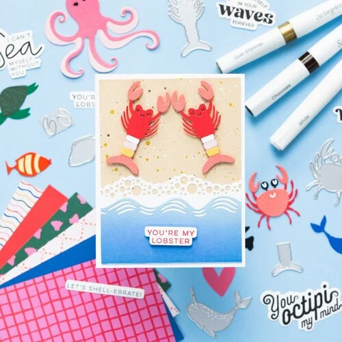 Scrapbook.com - Decorative Die Set - Coastal Borders - Edges - 8 Set Variety 5 Scrapbook.com - Decorative Die Set - Coastal Borders - Edges - 8 Set Variety