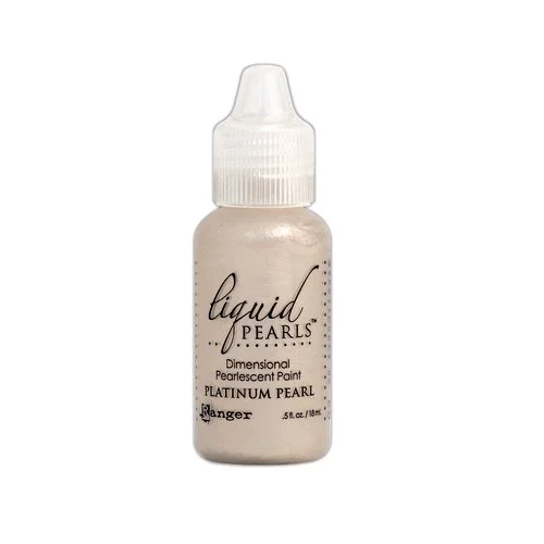 Ranger Ink - Liquid Pearls - Dimensional Paint - Platinum Pearl
