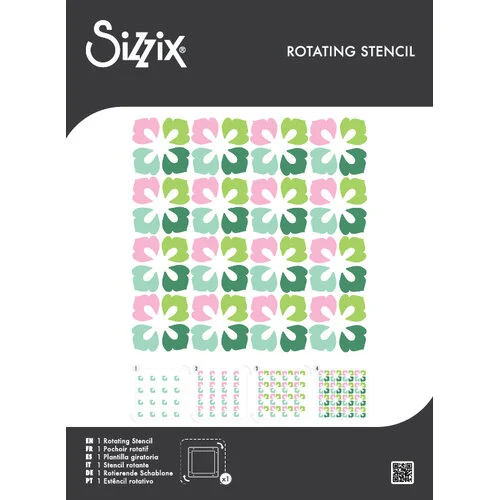 Sizzix - Rotating Stencils - Flower Power