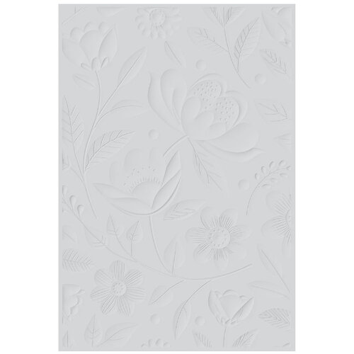 Sizzix - Catherine Pooler - 3D Textured Impressions Embossing Folder- Happy Garden 1