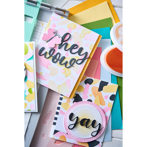 Sizzix - Catherine Pooler - Thinlits Dies - Exclamation Word Dies