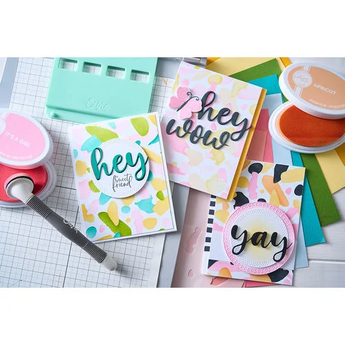 Sizzix - Catherine Pooler - Thinlits Dies - Exclamation Word Dies