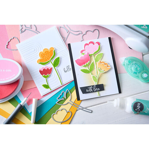 Sizzix - Catherine Pooler - Thinlits Dies - Rainbow Arches 13 Sizzix - Catherine Pooler - Thinlits Dies - Rainbow Arches