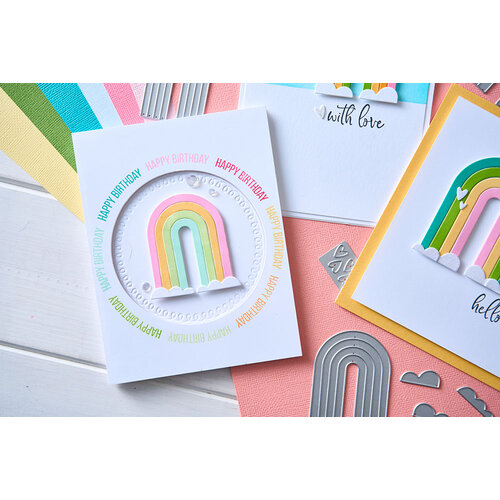 Sizzix - Catherine Pooler - Thinlits Dies - Rainbow Arches 18 Sizzix - Catherine Pooler - Thinlits Dies - Rainbow Arches