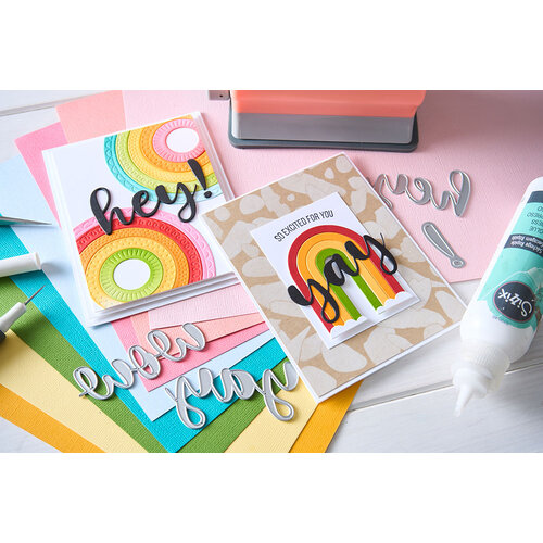Sizzix - Catherine Pooler - Thinlits Dies - Rainbow Arches 7 Sizzix - Catherine Pooler - Thinlits Dies - Rainbow Arches