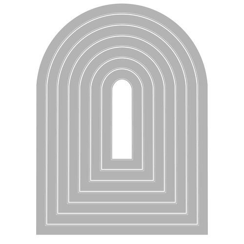 Sizzix - Framelits Dies - Tunnel Arches 3 Sizzix - Framelits Dies - Tunnel Arches