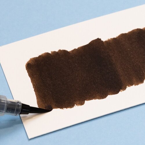 Scrapbook.com - Lustre Brush Marker - Dark Chocolate 3 Scrapbook.com - Lustre Brush Marker - Dark Chocolate