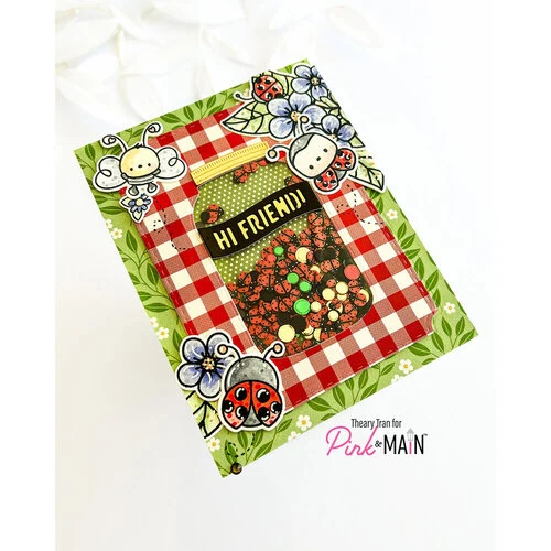 Pink and Main - Embellishments - Ladybug Confetti 2 Pink and Main - Embellishments - Ladybug Confetti