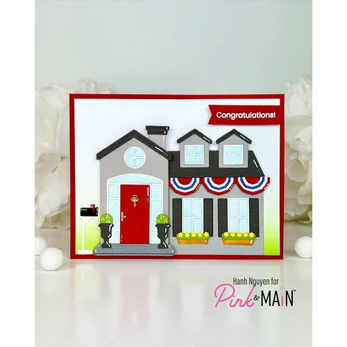 Pink and Main - Dies - Spring and Summer Home Add-On 3 Pink and Main - Dies - Spring and Summer Home Add-On