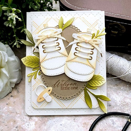 Papertrey Ink - Metal Dies - Baby Steps 2 Papertrey Ink - Metal Dies - Baby Steps