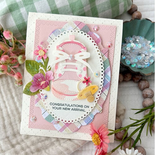 Papertrey Ink - Metal Dies - Baby Steps 4 Papertrey Ink - Metal Dies - Baby Steps