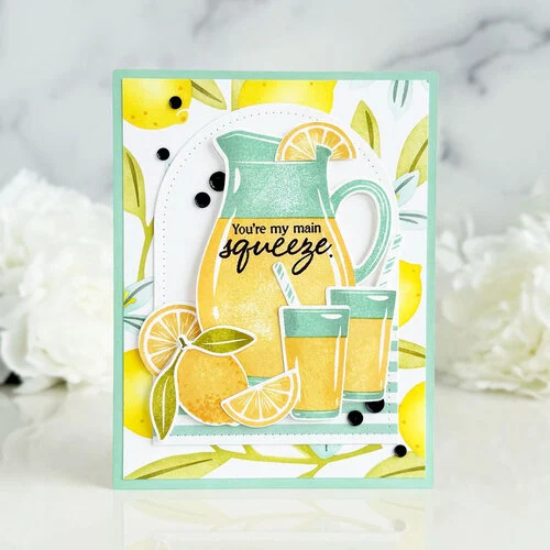 Papertrey Ink - Stencils - Life's Lemons 6 Papertrey Ink - Stencils - Life's Lemons