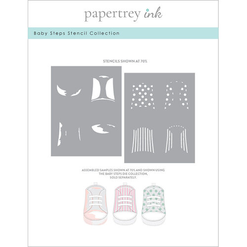 Papertrey Ink - Stencils - Baby Steps