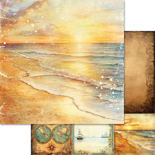 Memory Place - Sail Away Collection - 6 x 6 Collection Pack