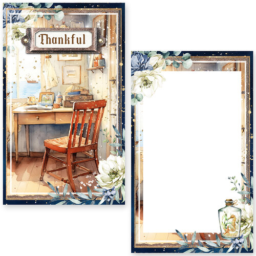 Memory Place - Sail Away Collection - Journaling Card