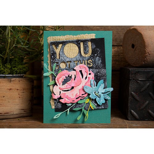 Sizzix - Tim Holtz - Thinlits Dies - Bold Text - Set 02 5 Sizzix - Tim Holtz - Thinlits Dies - Bold Text - Set 02