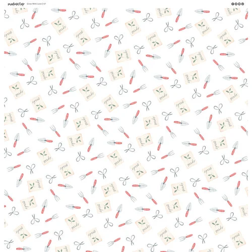 ModaScrap - 12 x 12 Paper Pack - Grow With Love 5 ModaScrap - 12 x 12 Paper Pack - Grow With Love