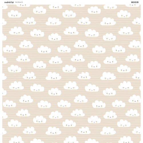 ModaScrap - 12 x 12 Paper Pack - New Baby 13 ModaScrap - 12 x 12 Paper Pack - New Baby