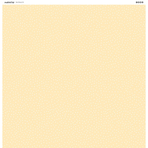ModaScrap - 12 x 12 Paper Pack - New Baby 5 ModaScrap - 12 x 12 Paper Pack - New Baby