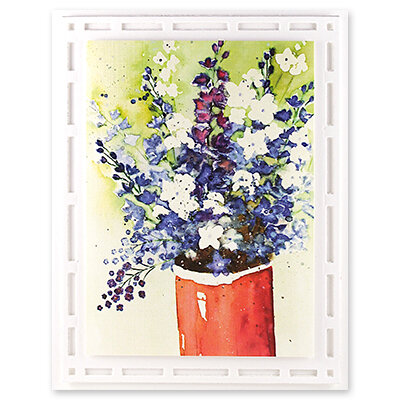 Penny Black - 3.25 x 4.5 Premium Cardstock Pack - Bright Bouquets