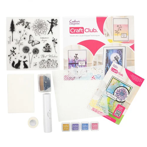 Crafter's Companion - Craft Club - Duet Inkpad Techniques Kit