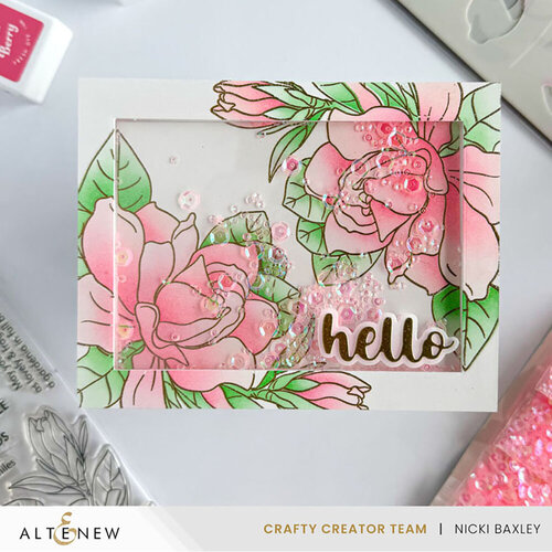 Altenew - Stellar Sequins - Twinkling Pink 3 Altenew - Stellar Sequins - Twinkling Pink