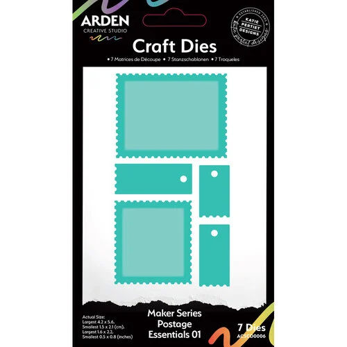 Arden Creative Studio - Maker Series Collection - Dies - Postage Essentials 01