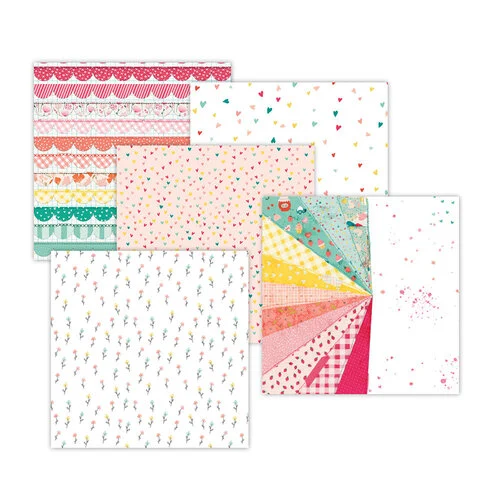 Pretty Little Studio - Love Is Kind Collection - Paper Pack - 6 x 6 Single Sided - Main 4 Pretty Little Studio - Love Is Kind Collection - Paper Pack - 6 x 6 Single Sided - Main