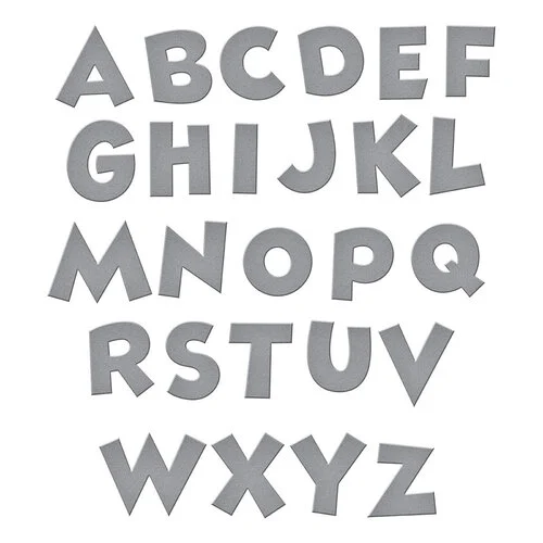 Spellbinders - Say Cheese Classic Mouse Collection - Etched Dies - Classic Mouse Alphabet 2 Spellbinders - Say Cheese Classic Mouse Collection - Etched Dies - Classic Mouse Alphabet