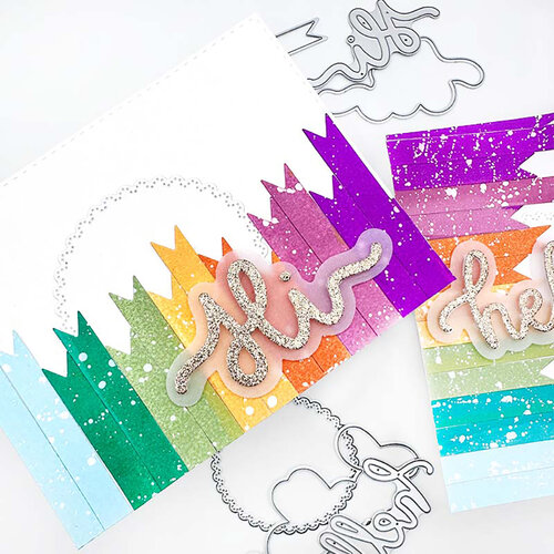 Emily Moore Designs - Dies - Hi, Hey, Hello - Large