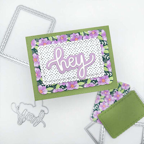 Emily Moore Designs - Dies - Hi, Hey, Hello - Large