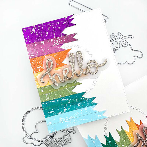 Emily Moore Designs - Dies - Hi, Hey, Hello - Large