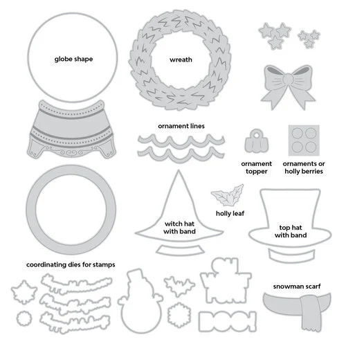 Scrapbook.com - Decorative Die and Photopolymer Stamp Set - Bright Holidays 5 Scrapbook.com - Decorative Die and Photopolymer Stamp Set - Bright Holidays