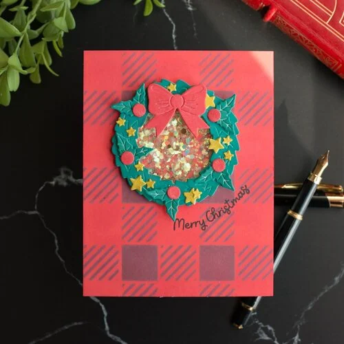 Scrapbook.com - Decorative Die and Photopolymer Stamp Set - Bright Holidays 6 Scrapbook.com - Decorative Die and Photopolymer Stamp Set - Bright Holidays