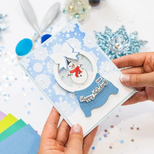 Scrapbook.com - Decorative Die and Photopolymer Stamp Set - Bright Holidays 8 Scrapbook.com - Decorative Die and Photopolymer Stamp Set - Bright Holidays