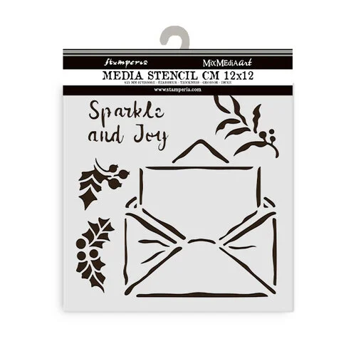 Stamperia - The Owl's House Collection - Stencils - Letter 1 Stamperia - The Owl's House Collection - Stencils - Letter
