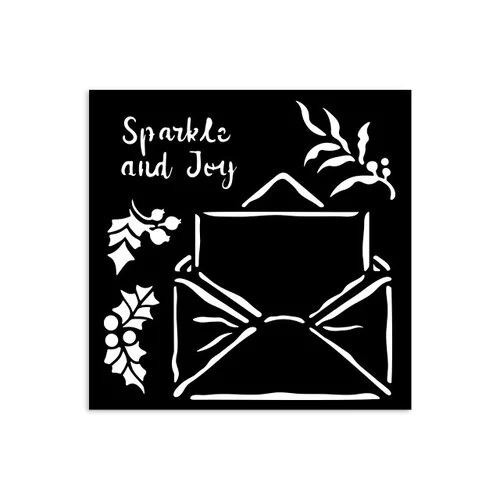 Stamperia - The Owl's House Collection - Stencils - Letter 2 Stamperia - The Owl's House Collection - Stencils - Letter