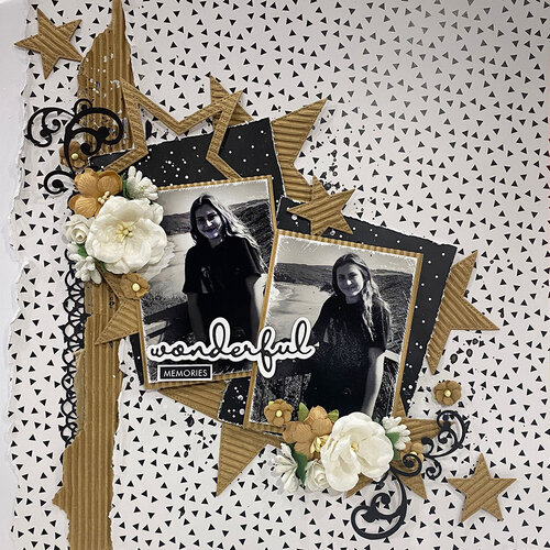 Paper Rose - 12 x 12 Collection Pack - Monochrome Basics