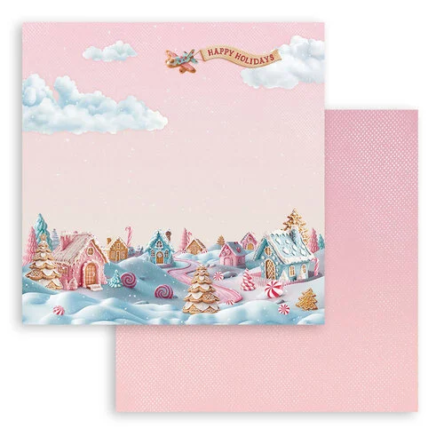 Stamperia - Candy Christmas Collection - 12 x 12 Paper Pad