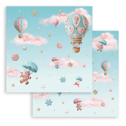 Stamperia - Candy Christmas Collection - 12 x 12 Paper Pad 3 Stamperia - Candy Christmas Collection - 12 x 12 Paper Pad