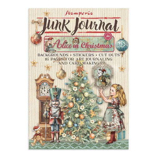 Stamperia - Alice In Christmas Collection - Junk Journal