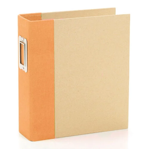 Simple Stories - SNAP Collection - 6 x 8 Binder - Limited Edition - Orange