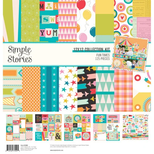 Simple Stories - Fun Times Collection - 12 x 12 Collection Kit