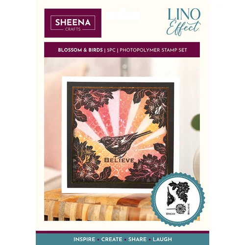 Crafter's Companion - Sheena Crafts - Lino Effect Stamp Set Bundle 1 Crafter's Companion - Sheena Crafts - Lino Effect Stamp Set Bundle
