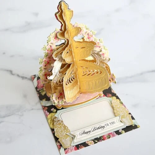 Anna Griffin - Dies - 3D Garden Fountain Easel