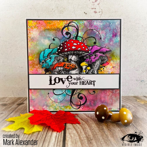 Visible Image - Clear Photopolymer Stamps - Totally Toadstools 4 Visible Image - Clear Photopolymer Stamps - Totally Toadstools