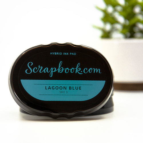Scrapbook.com - Premium Hybrid Ink Pad - Lagoon Blue