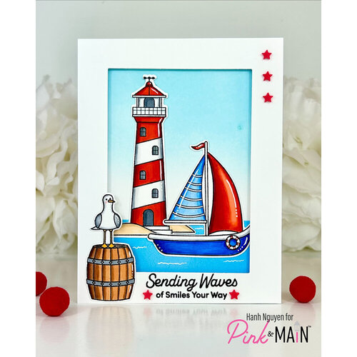Pink and Main - Clear Photopolymer Stamps - Smooth Sailing 5 Pink and Main - Clear Photopolymer Stamps - Smooth Sailing