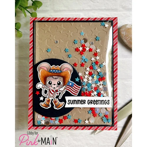 Pink and Main - 8.5 x 5.5 Paper Pack - Nautical Fun 4 Pink and Main - 8.5 x 5.5 Paper Pack - Nautical Fun