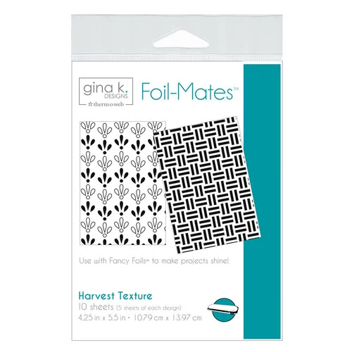 Gina K Designs - Foil-Mates - Harvest Texture
